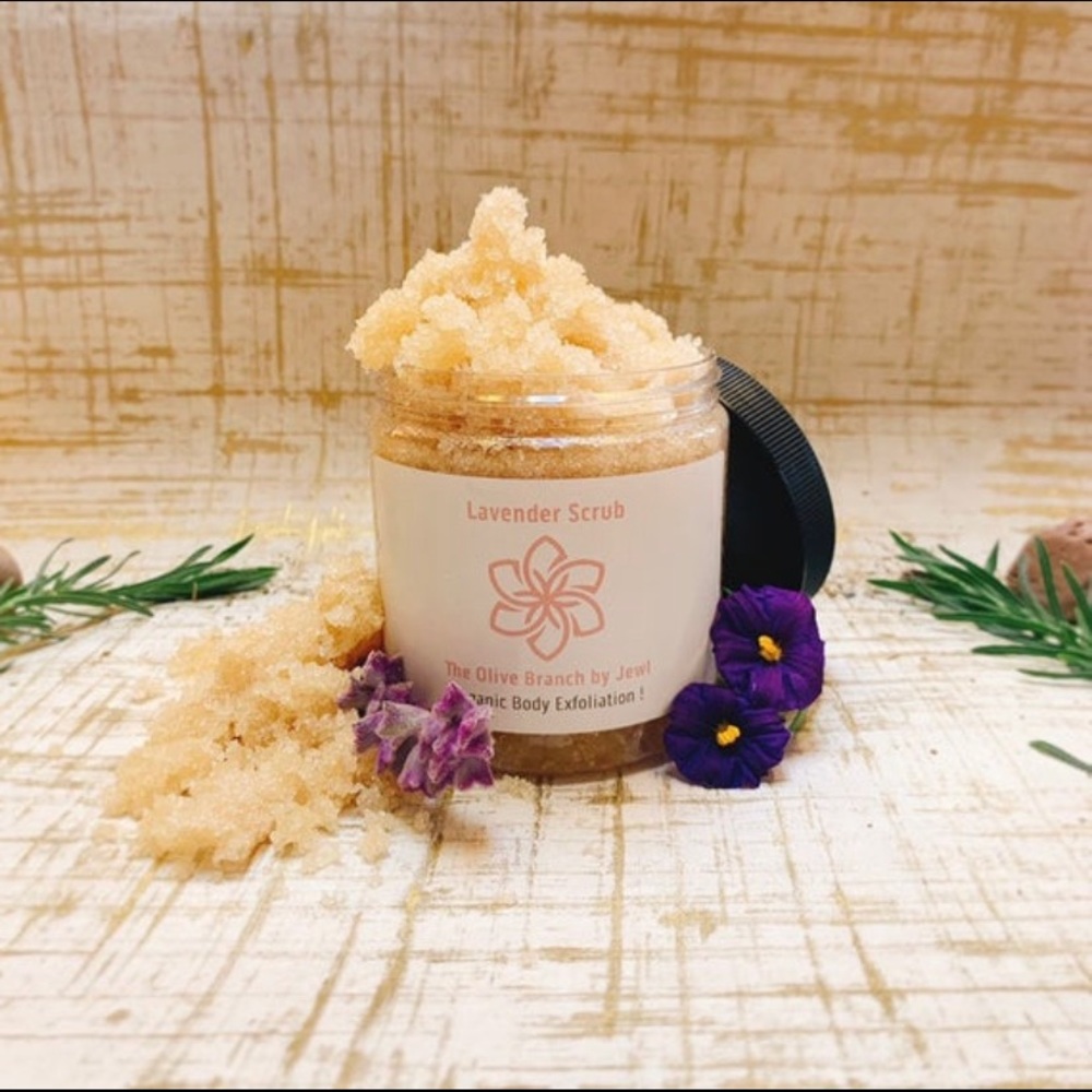 Organic Lavender Body Scrub